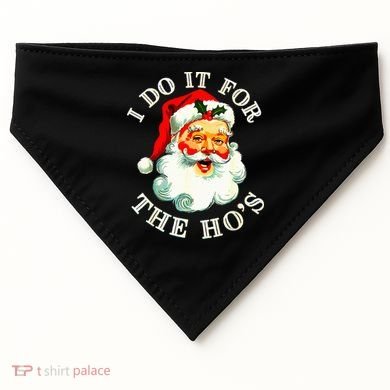 I Do It For The Hos USA-Made Doggie Bandana