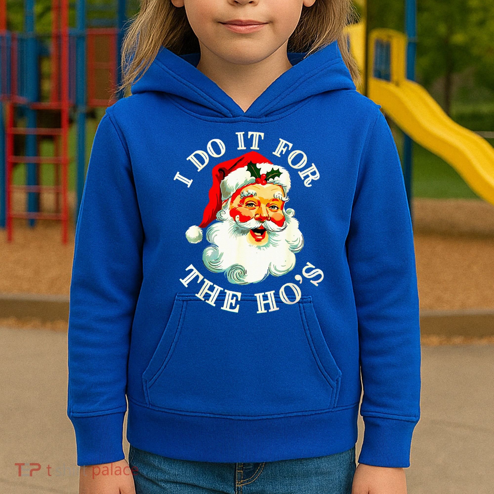 I Do It For The Hos Kids Hoodie