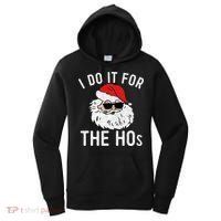 I Do It For The Hos Christmas In July Santa Claus Women's Hoodie thumb 0