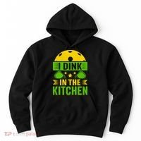 I Dink In The Kitchen Funny Pickleball Hoodie thumb 0