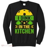 I Dink In The Kitchen Funny Pickleball Sweatshirt thumb 0