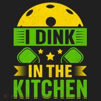 I Dink In The Kitchen Funny Pickleball Hat thumb 2
