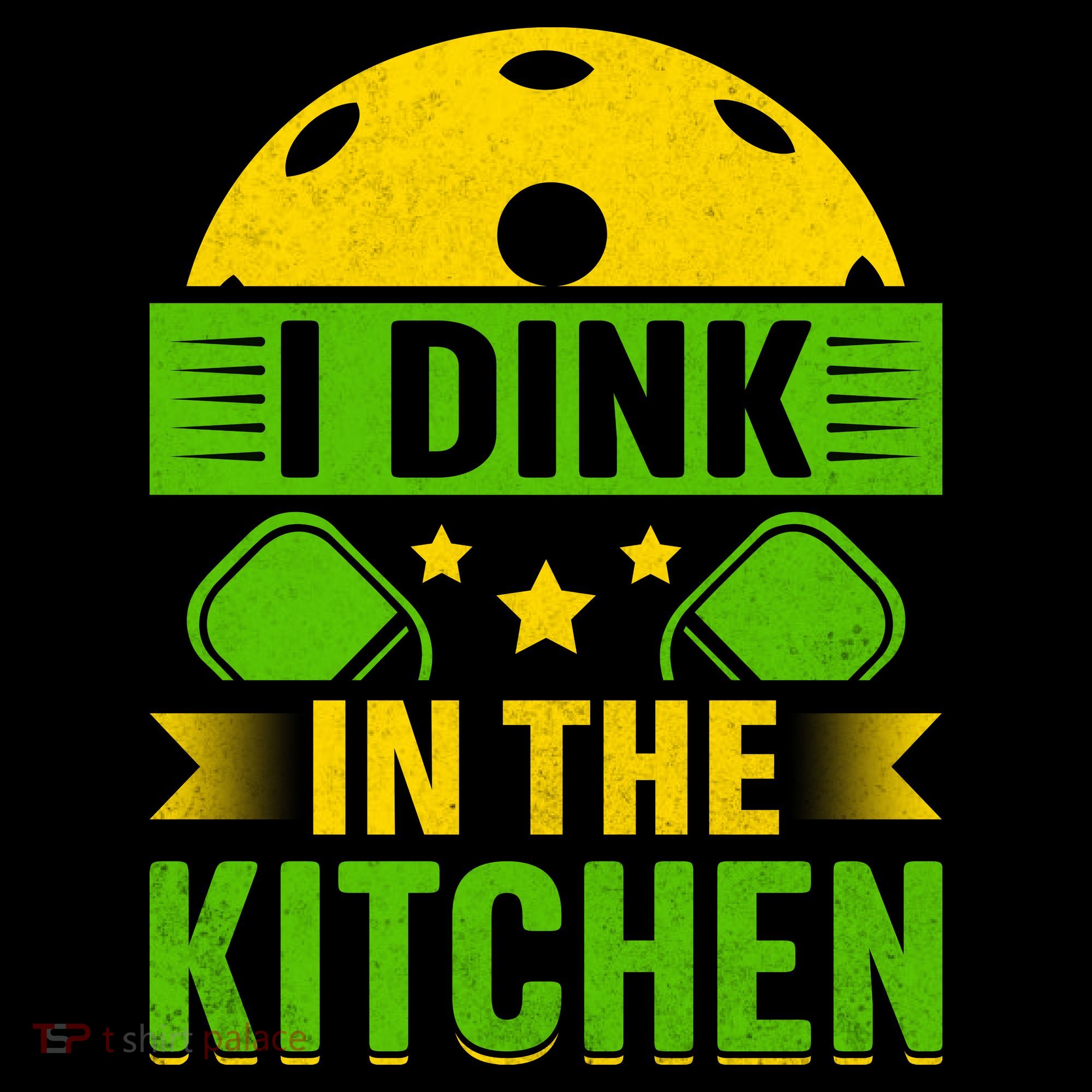 I Dink In The Kitchen Funny Pickleball Tank Top
