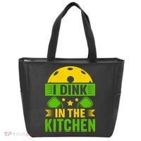 I Dink In The Kitchen Funny Pickleball Tote Bag thumb 0