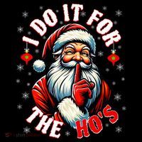 I Do It For The HoS Santa Women's Hoodie thumb 2