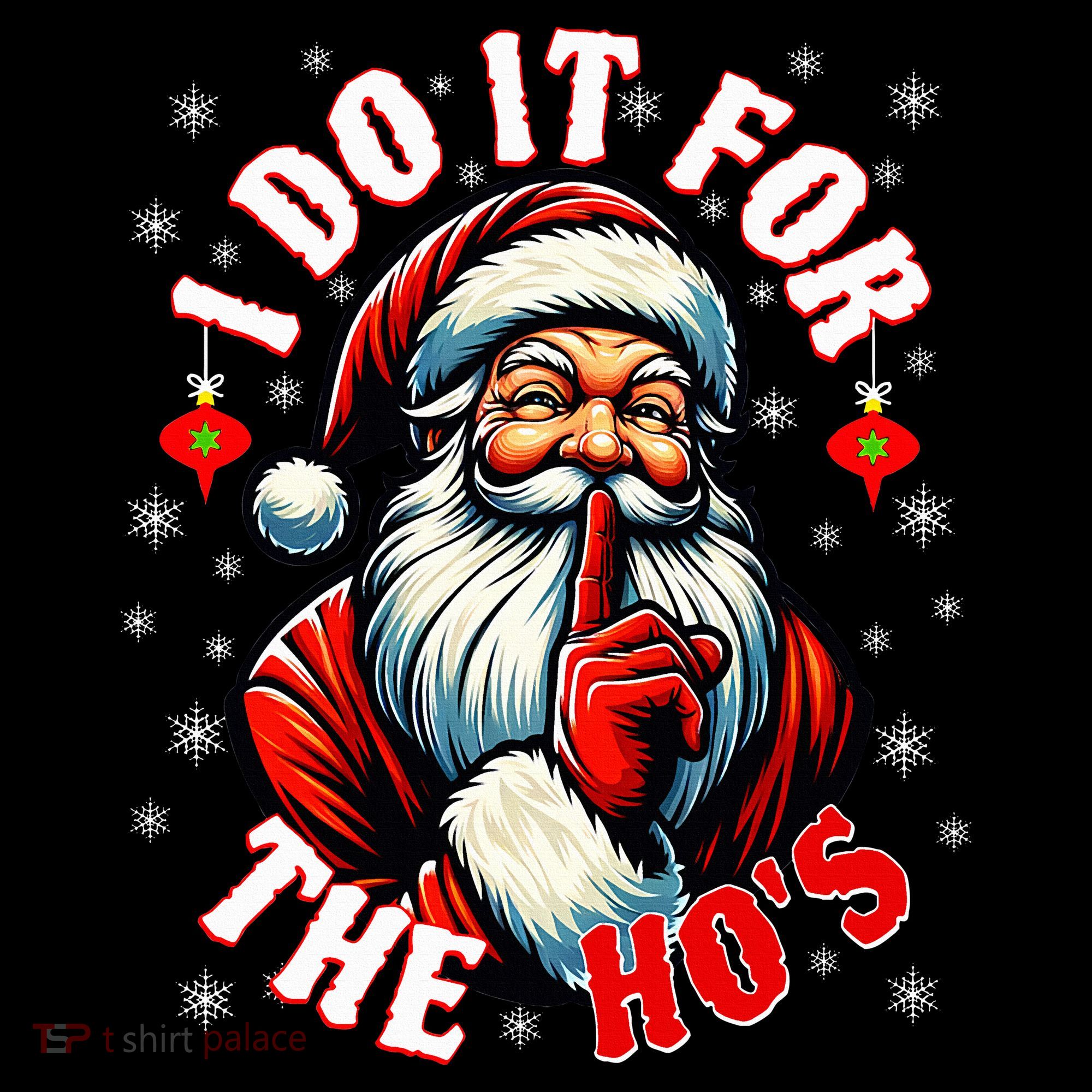 I Do It For The HoS Santa Baby Bodysuit
