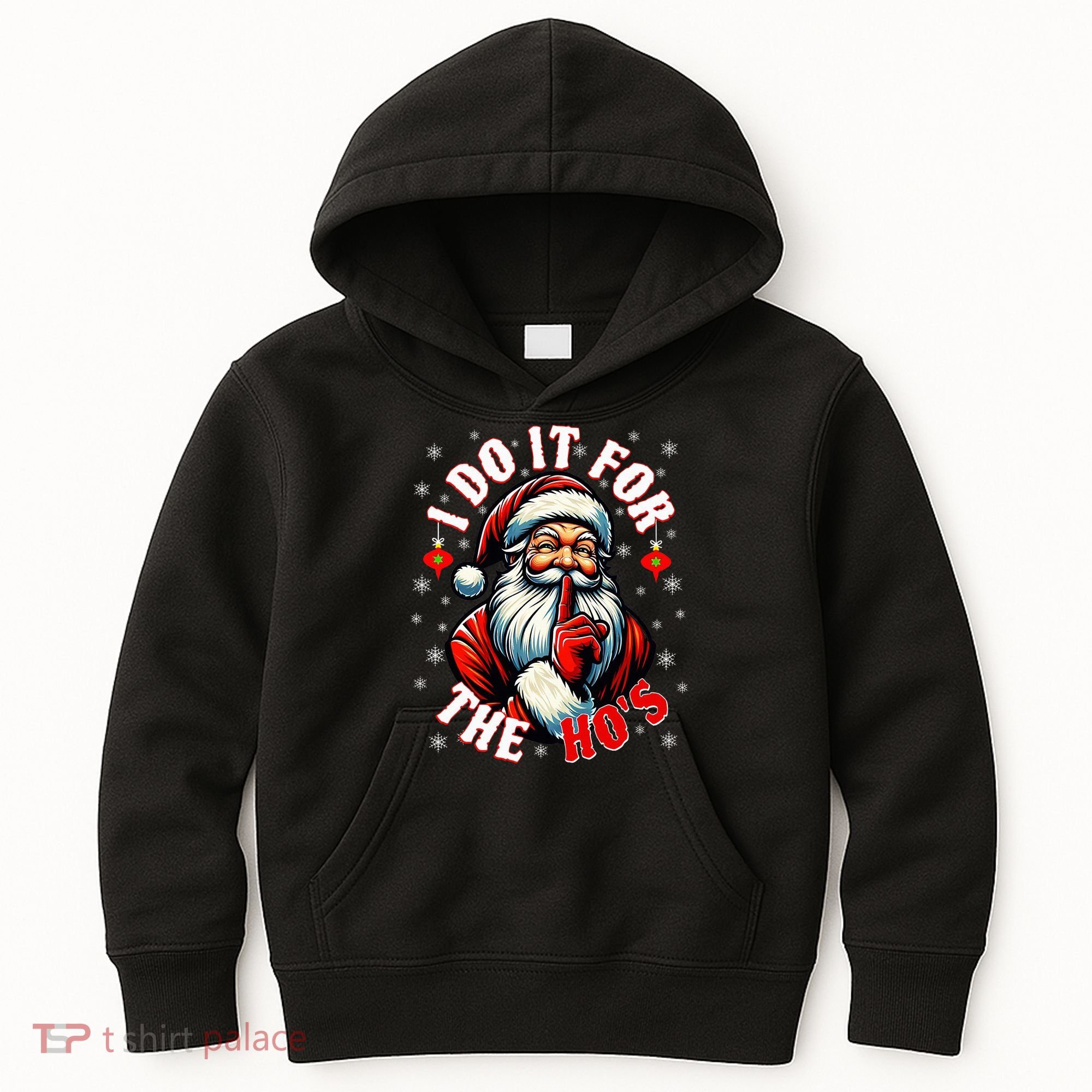 I Do It For The HoS Santa Kids Hoodie