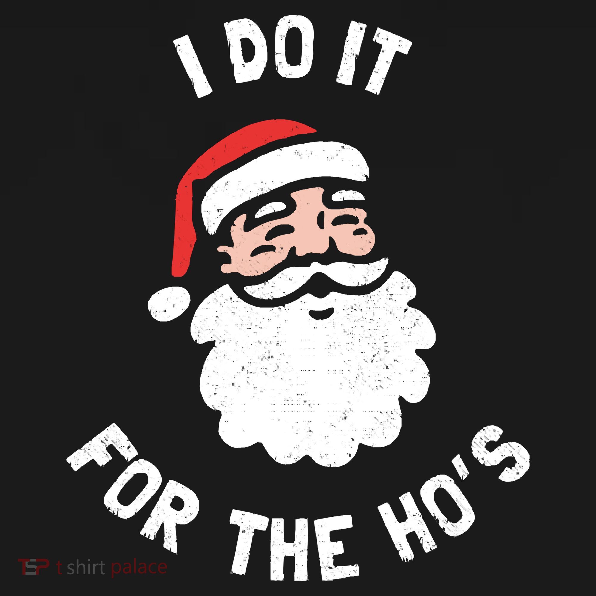 I Do It For The Ho&39;s Funny Christmas Women's Hoodie