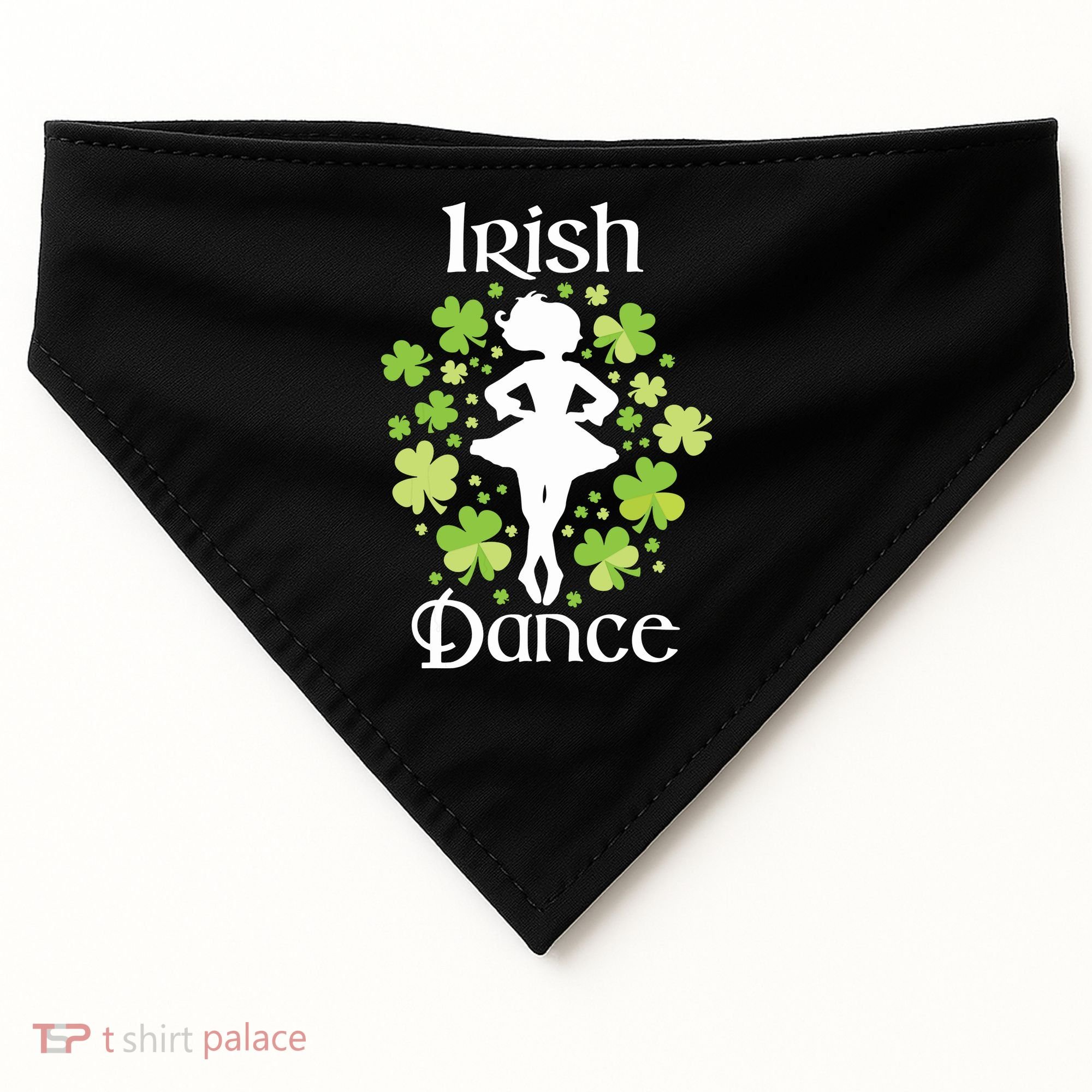Irish Dance Irish Dancer Ceili Reel Dance USA-Made Doggie Bandana