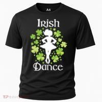 Irish Dance Irish Dancer Ceili Reel Dance Cooling Performance Crew T-Shirt thumb 0