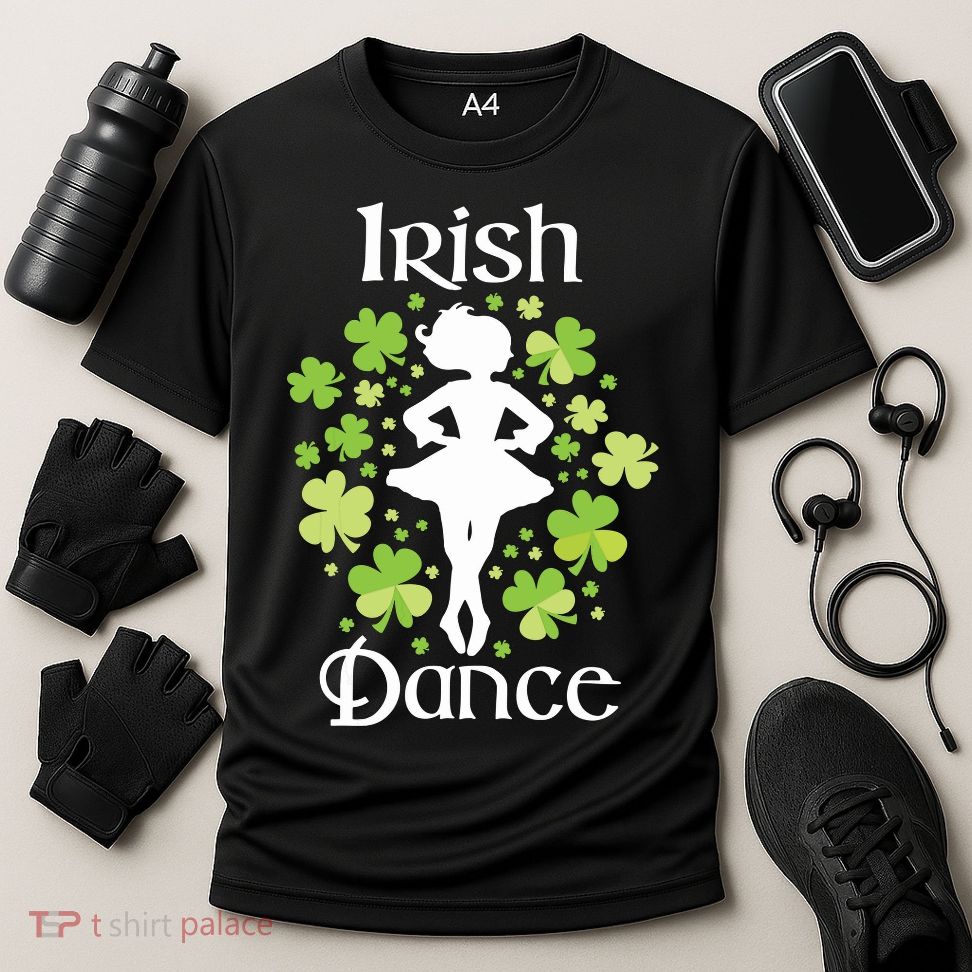 Irish Dance Irish Dancer Ceili Reel Dance Cooling Performance Crew T-Shirt
