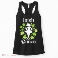 Irish Dance Irish Dancer Ceili Reel Dance Women's Tank Top thumb 0