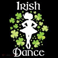 Irish Dance Irish Dancer Ceili Reel Dance Pom Pom 12in Knit Beanie thumb 2