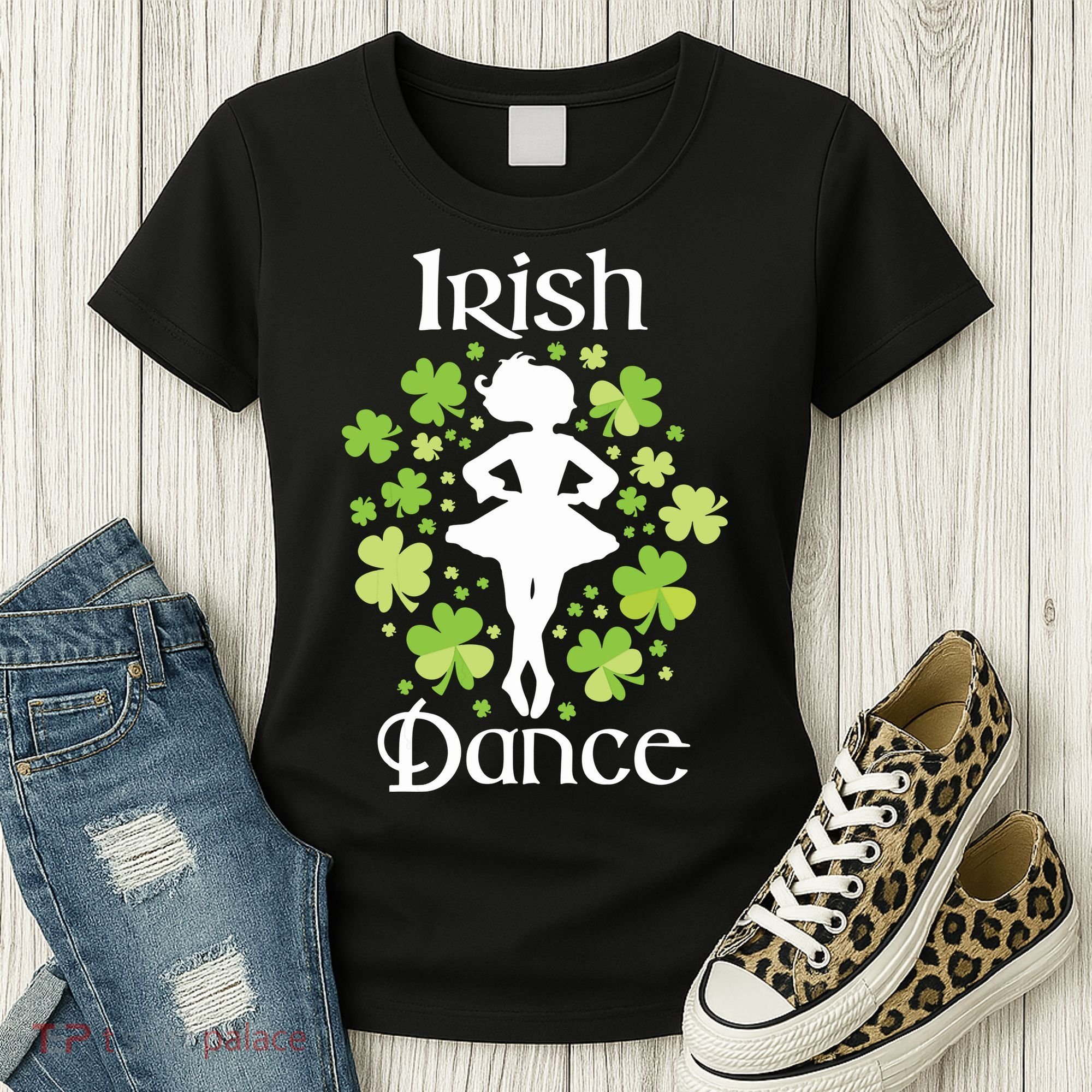 Irish Dance Irish Dancer Ceili Reel Dance Women's T-Shirt