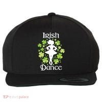 Irish Dance Irish Dancer Ceili Reel Dance Wool Snapback Cap thumb 0