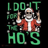 I Do It For The HoS Funny Christmas Santa Claus Coffee Mug thumb 5