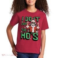 I Do It For The HoS Funny Christmas Santa Claus Kids T-Shirt thumb 2