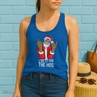 I Do It For The Hos American African Santa Gift Women's Tank Top thumb 2