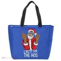 I Do It For The Hos American African Santa Gift Tote Bag thumb 0
