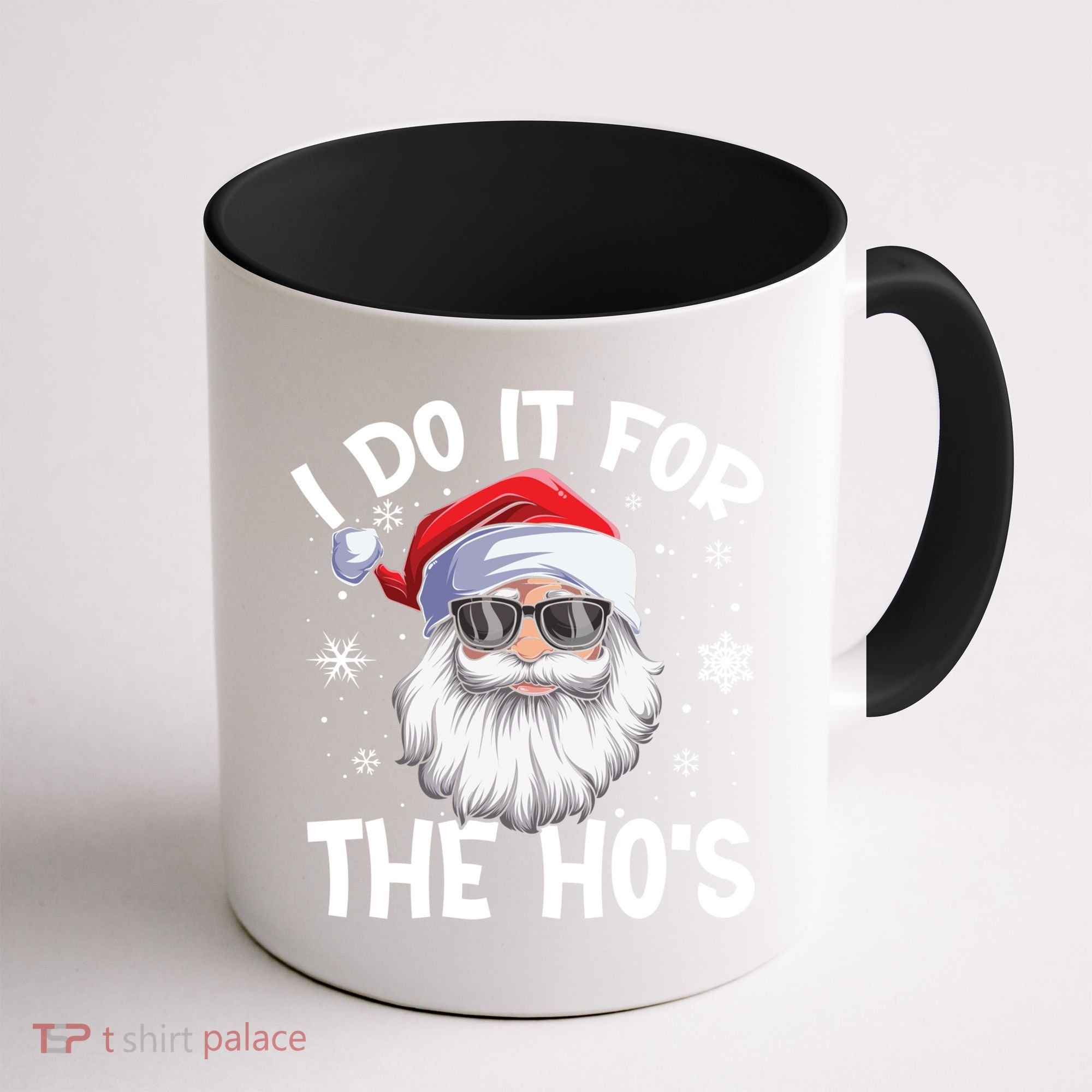 I Do It For The Hos Christmas In July Santa Claus Meaningful Gift Coffee Mug