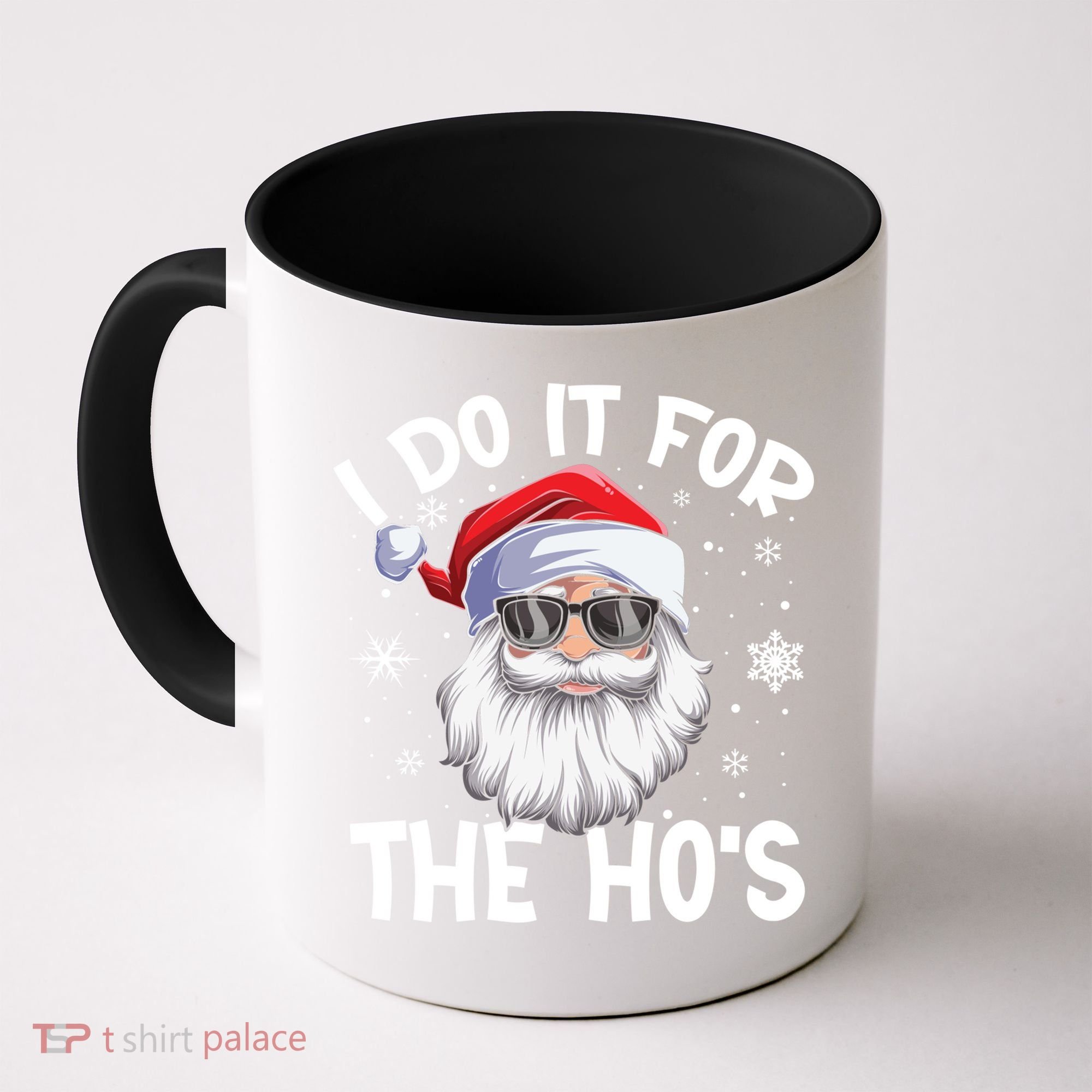 I Do It For The Hos Christmas In July Santa Claus Meaningful Gift Coffee Mug