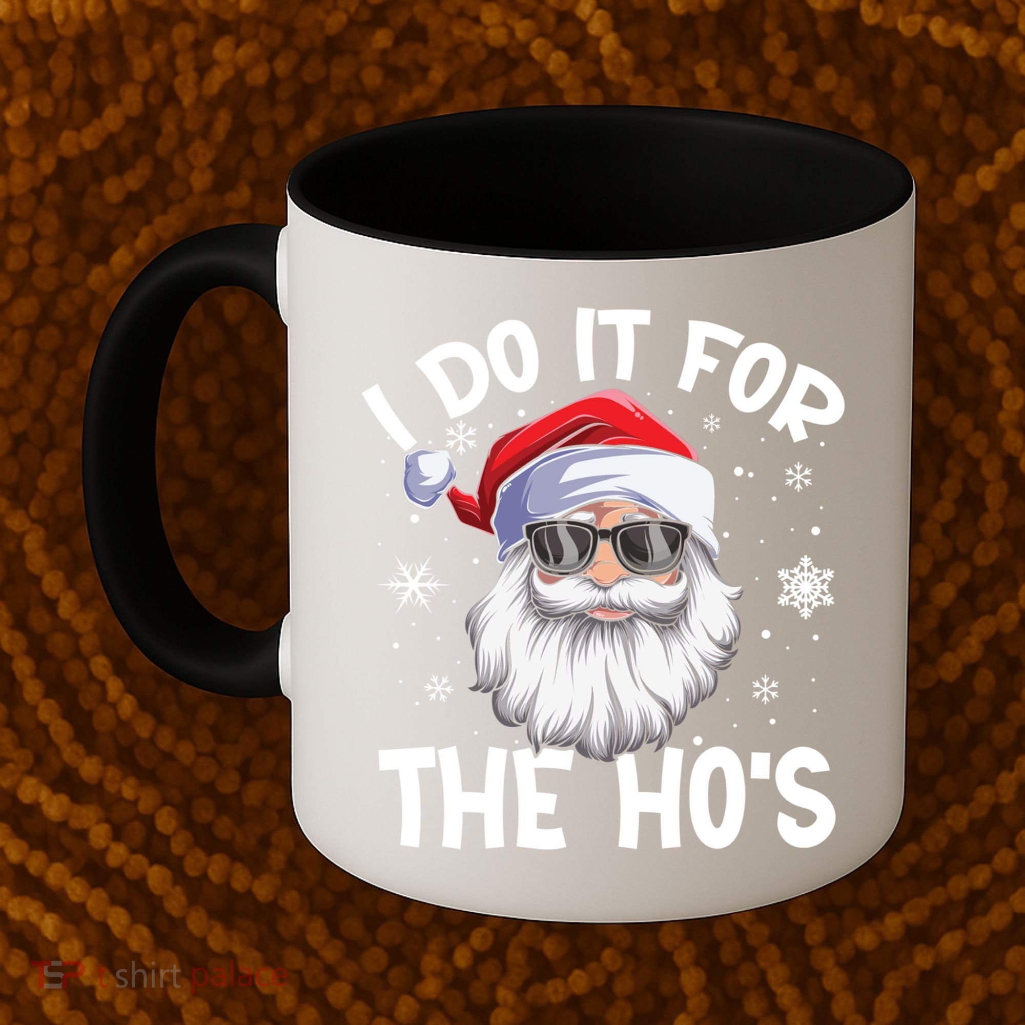 I Do It For The Hos Christmas In July Santa Claus Meaningful Gift Coffee Mug