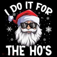 I Do It For The Hos Christmas In July Santa Claus Meaningful Gift Coffee Mug thumb 5