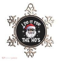I Do It For The Hos Christmas In July Santa Claus Meaningful Gift Ornament thumb 0