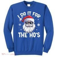 I Do It For The Hos Christmas In July Santa Claus Meaningful Gift Sweatshirt thumb 0