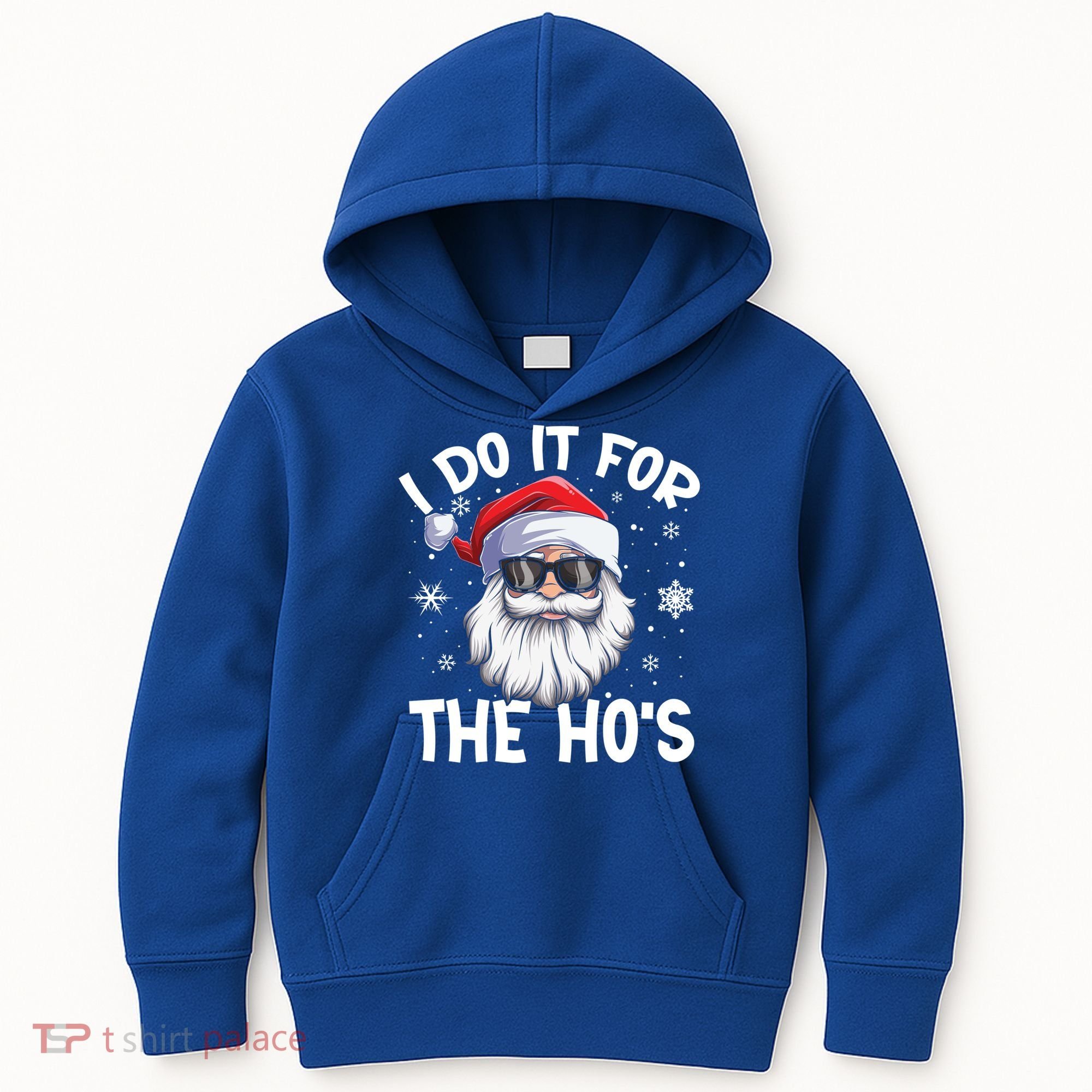I Do It For The Hos Christmas In July Santa Claus Meaningful Gift Kids Hoodie