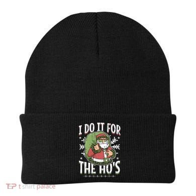 I Do It For The Hos Christmas Gift Beanie
