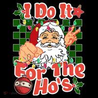 I Do It For The Hos Santa Claus Christmas Lights Coffee Mug thumb 5