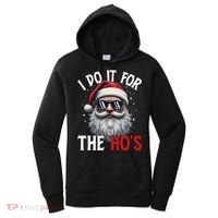 I Do It For The Hos Funny Christmas Santa Claus Women's Hoodie thumb 0