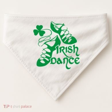 Irish Dance USA-Made Doggie Bandana