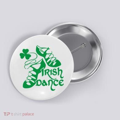 Irish Dance Button