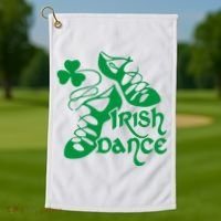 Irish Dance Golf Towel thumb 1