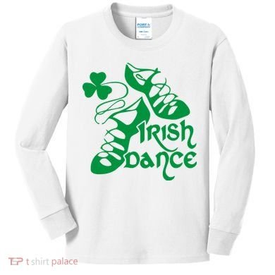 Irish Dance Kids Long Sleeve Shirt