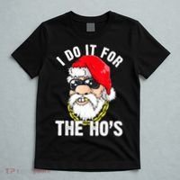 I Do It For The Hos Ho S Fun Inappropriate Xmas Gift  T-Shirt thumb 5