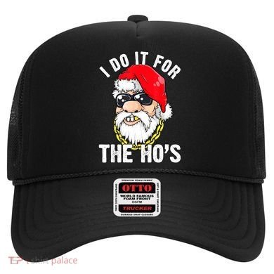 I Do It For The Hos Ho S Fun Inappropriate Xmas Gift  Hat