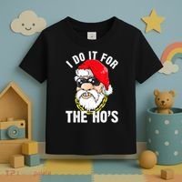 I Do It For The Hos Ho S Fun Inappropriate Xmas Gift  Toddler T-Shirt thumb 3