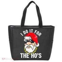 I Do It For The Hos Ho S Fun Inappropriate Xmas Gift  Tote Bag thumb 0