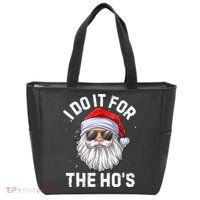 I Do It For The Ho's Funny Inappropriate Christmas Men Santa TShirt Tote Bag thumb 0
