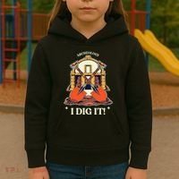 I Dig It Archelogy Archeolgist Kids Hoodie thumb 3