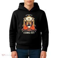 I Dig It Archelogy Archeolgist Kids Hoodie thumb 4