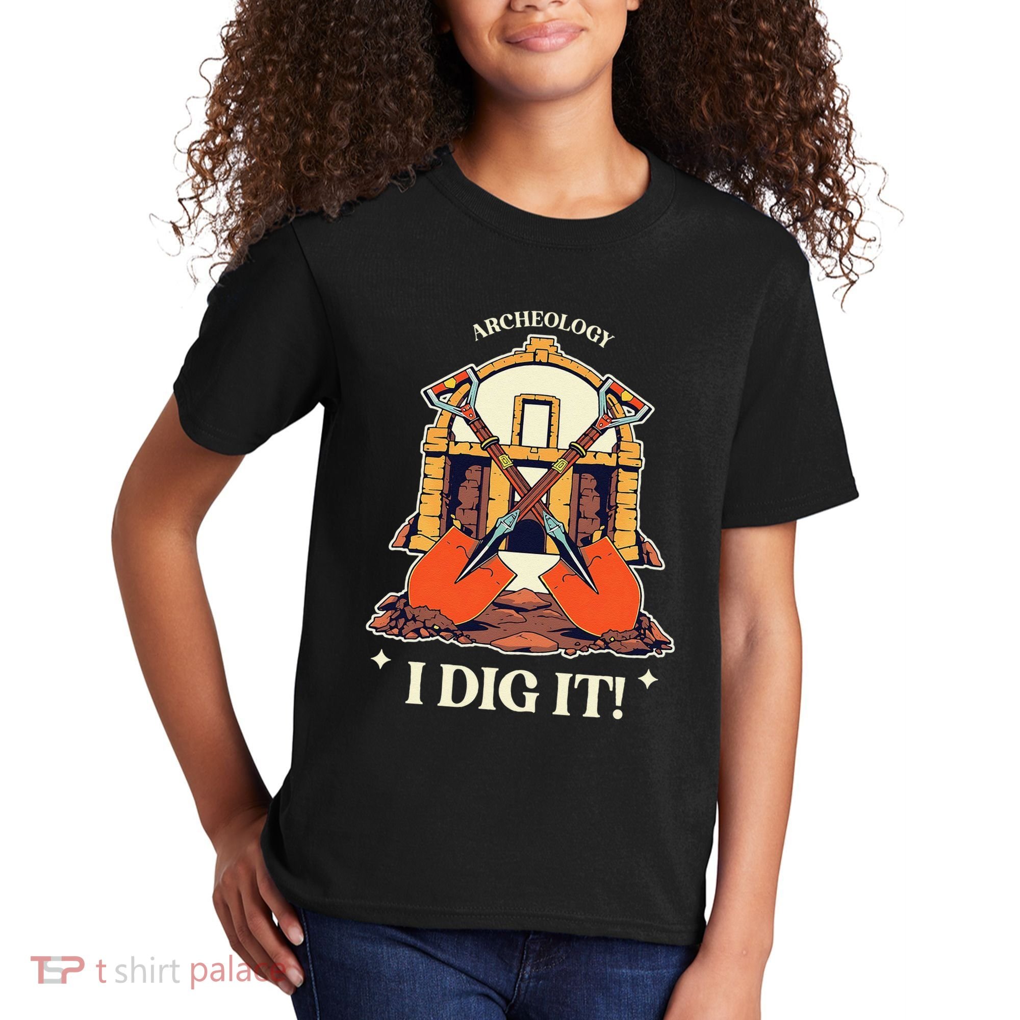 I Dig It Archelogy Archeolgist Kids T-Shirt
