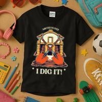 I Dig It Archelogy Archeolgist Kids T-Shirt thumb 3