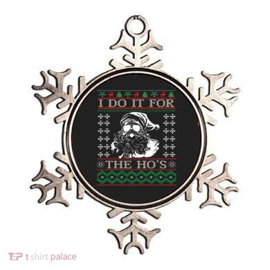 I Do It For The Hos Christmas Hos Santa Hos Xmas Gif Idea Gift Ornament