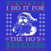 I Do It For The Hos Christmas Hos Santa Hos Xmas Gif Idea Gift Women's Tank Top thumb 5