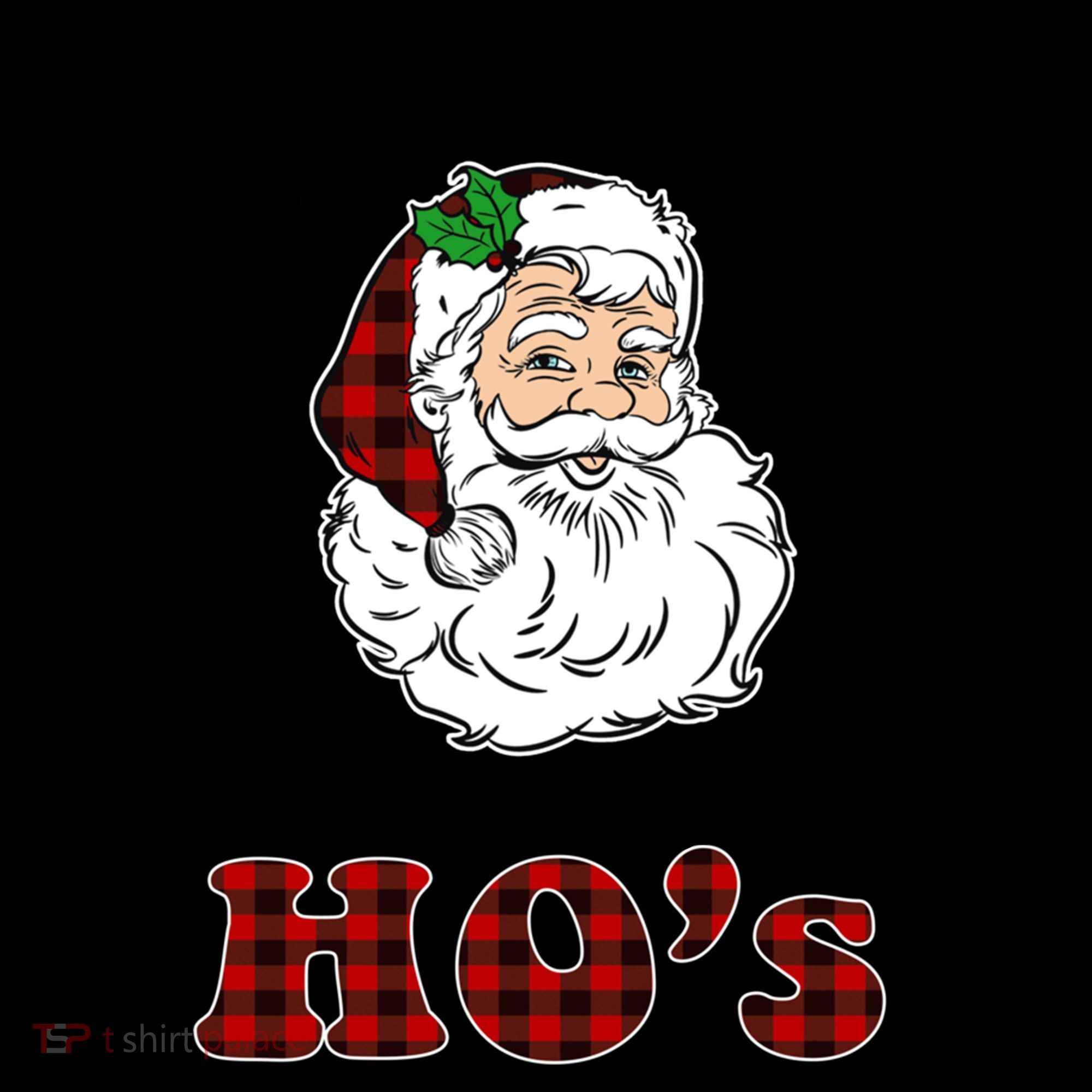 I Do It For The Ho's Funny Inappropriate Christmas Men Coffee Mug