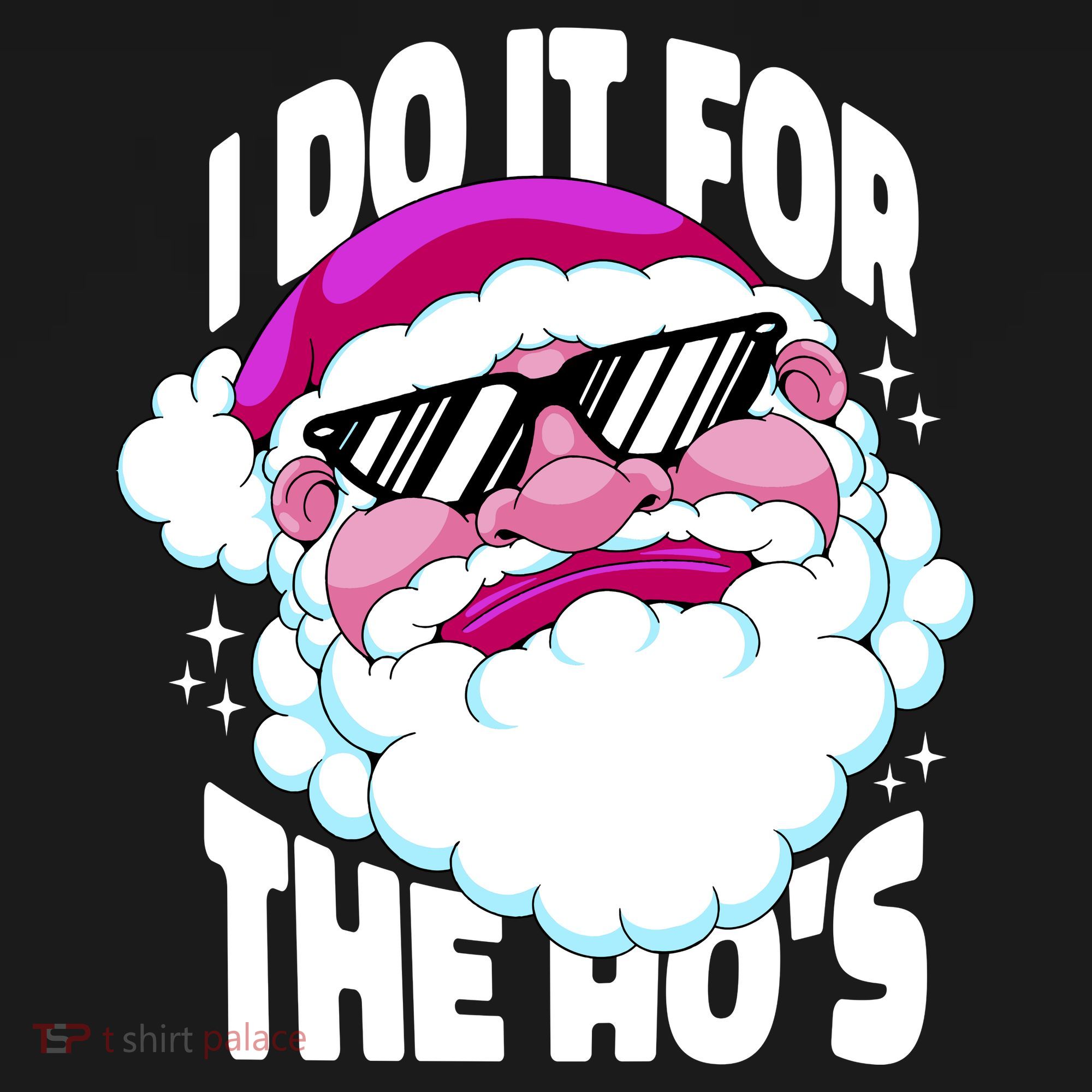 I DO It For The Ho's Funny Santa Claus Women's Tank Top